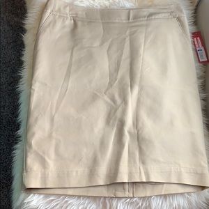 Khaki skirt